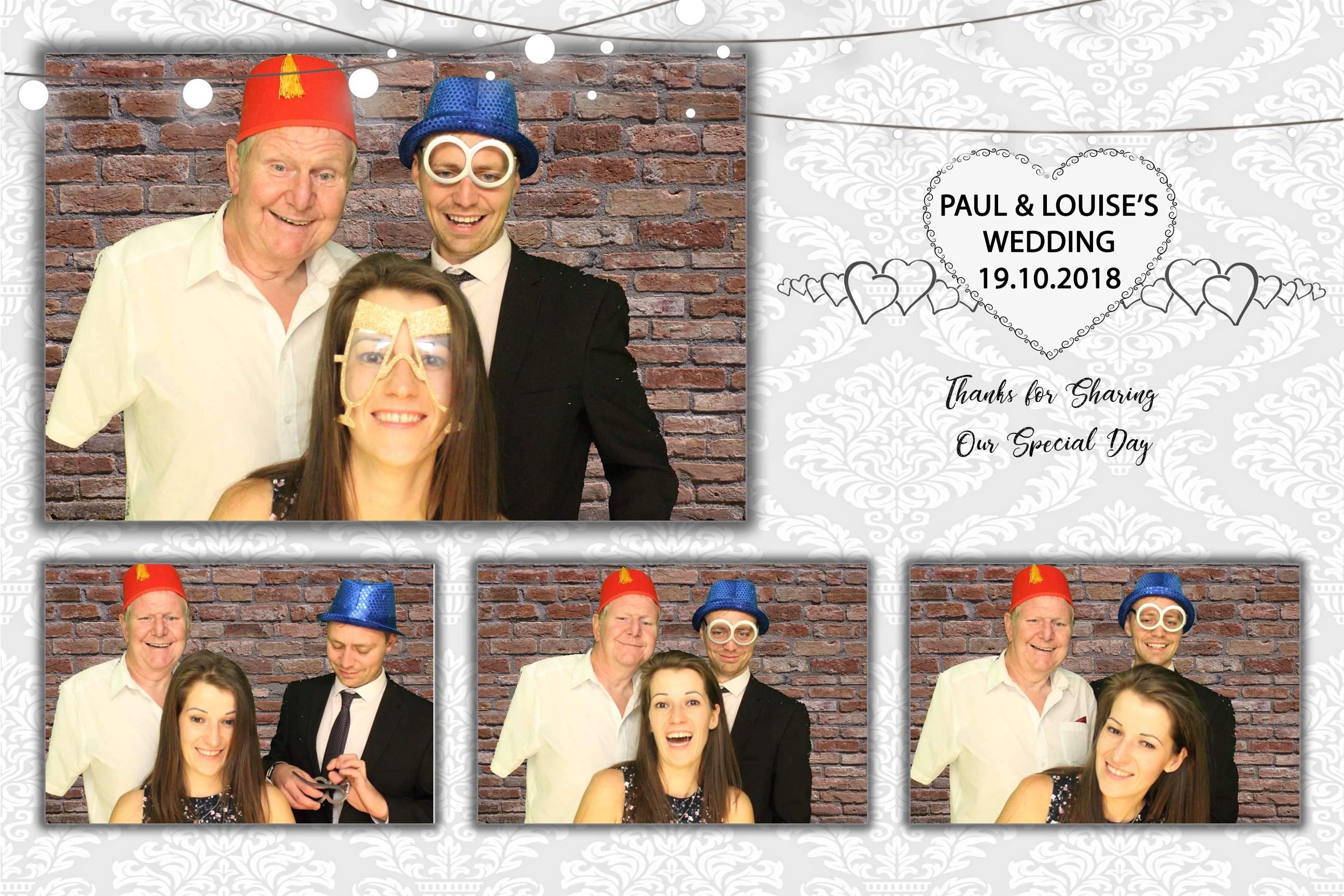Paul and Louise's Wedding  | View more photos from the event at images.mobile-photo-booth.com/u/MobilePhotoBoothUK/Paul-and-Louises-Wedding